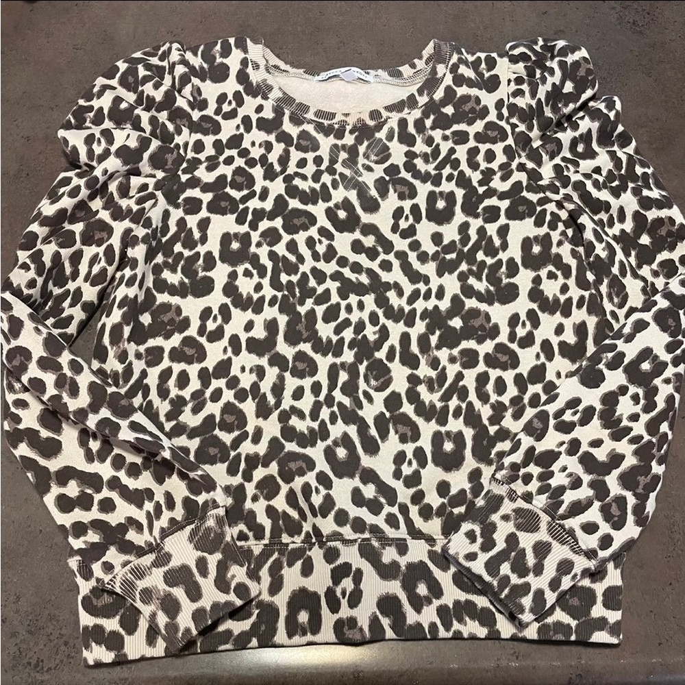 JANINE SWEATSHIRT IN LEOPARD MULTI